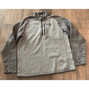 Patagonia Gray Fleece Quarter Zip Patagonia Gray Men’s Size XL